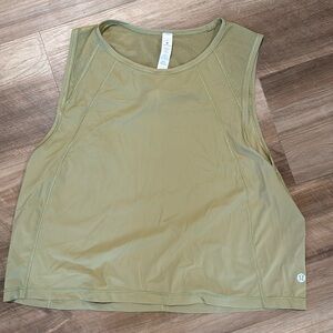 Lululemon Sculpt Tank Cropped